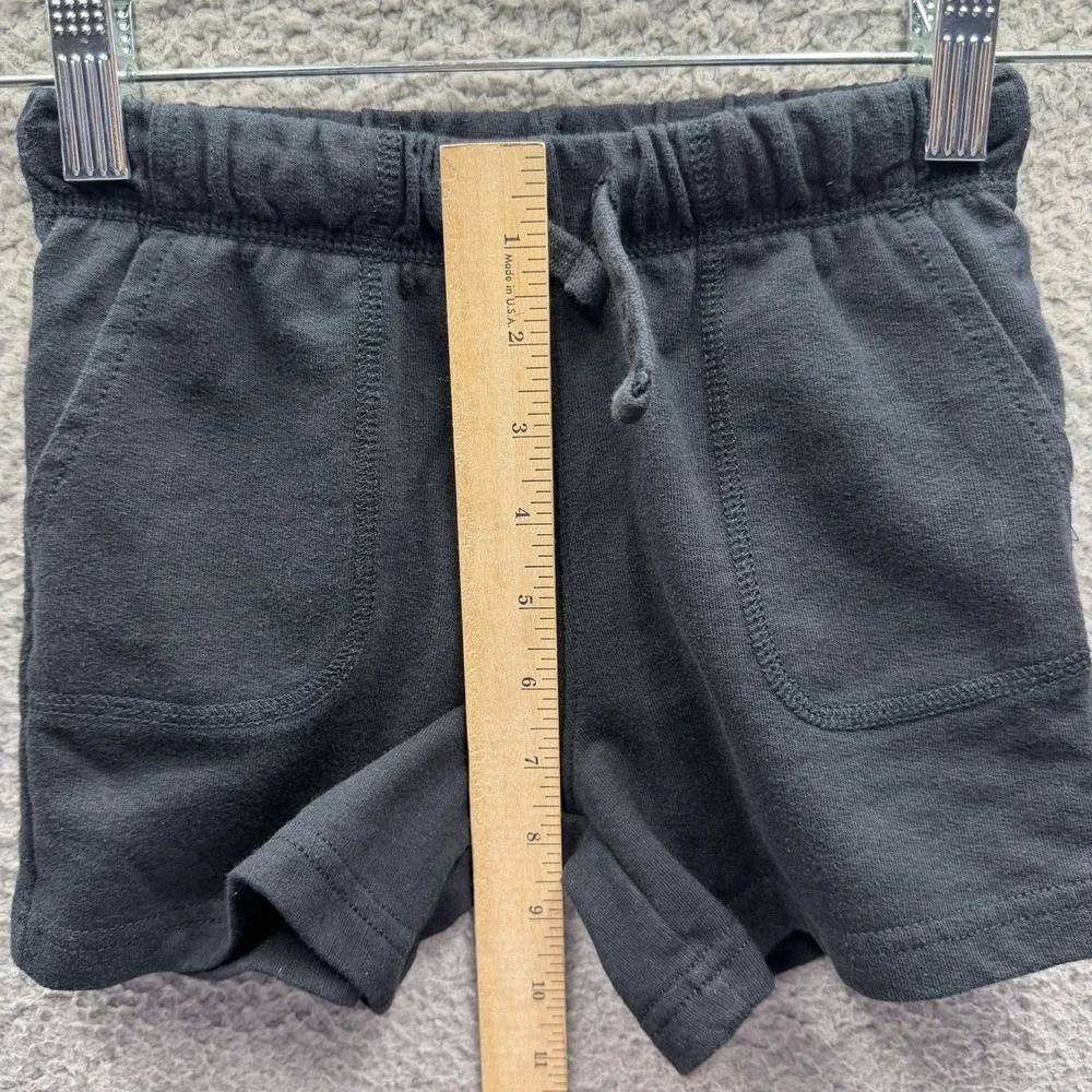 Carters Shorts Toddler Boys Size 4T Black Cotten Blend Shorts Size 4T